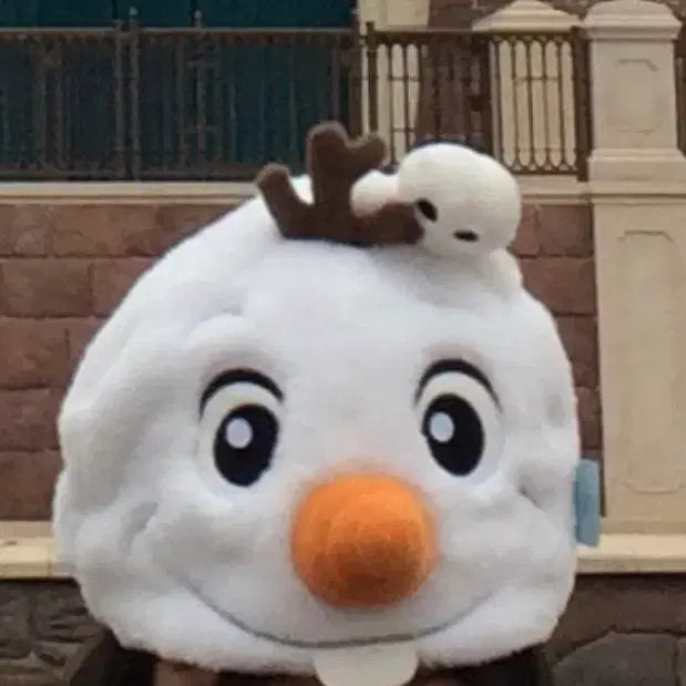 [BUNJANG] Disney Shanghai Frozen Olaf Hat Authentic Rare / 상하이 디즈니랜드 겨울왕국 올라프 모자 정품 희귀