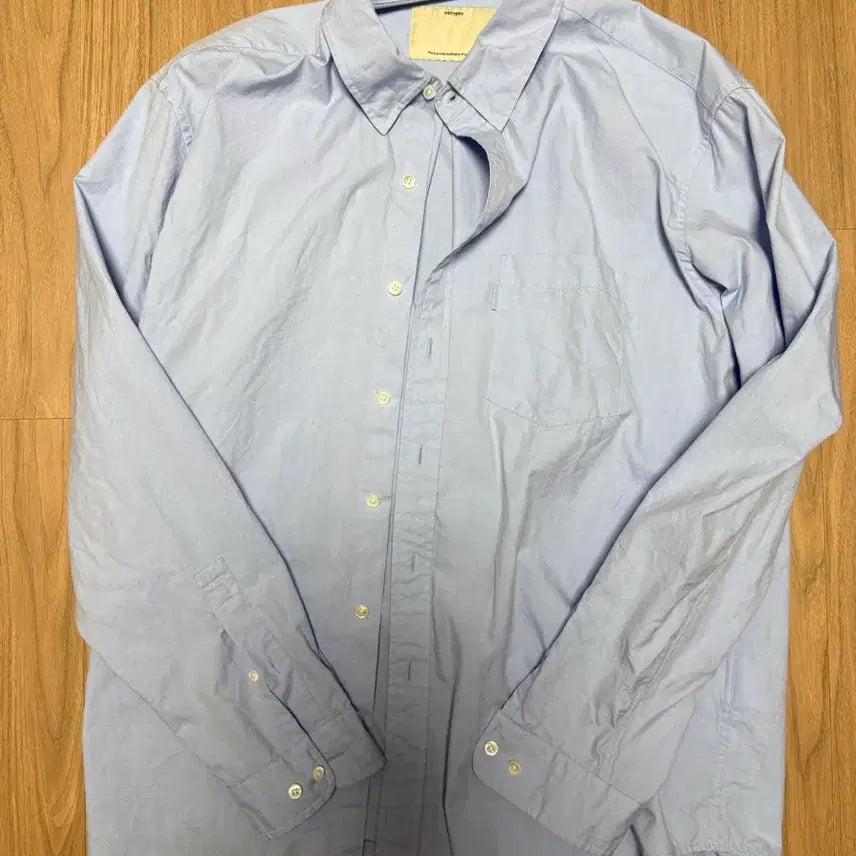 [BUNJANG] Pottery Barn Button-Down Shirt Size 3 / 포터리 버튼다운 sax 3사이즈