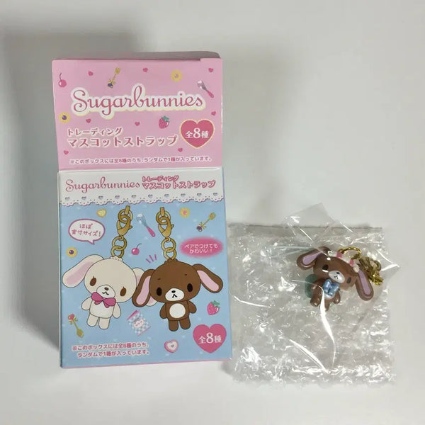 [BUNJANG] Sugar Bunnies Spinns Random Kurousa Secret Strap Keychain / 슈가바니즈 스핀즈 랜덤 쿠로우사 시크릿 스트랩 키링
