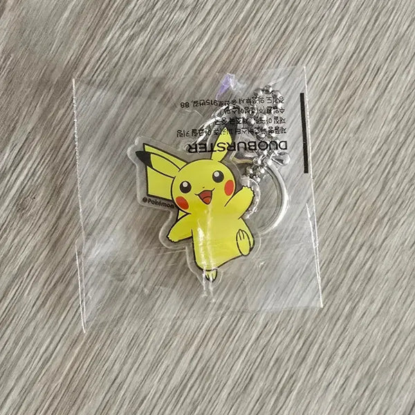 [BUNJANG] Pokemon Pikachu Acrylic Keychain / 듀오 버스터 증정품 포켓몬 피카츄 아크릴 키링