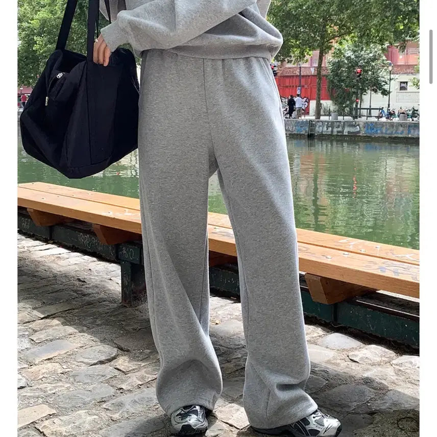 [BUNJANG] Two-Way Wide Banding Pants / 투웨이 와이드 밴딩팬츠