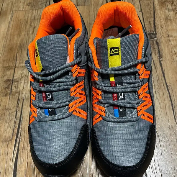 [BUNJANG] Trail Running Shoes Gray Orange / 트레일러닝화 그레이 오렌지