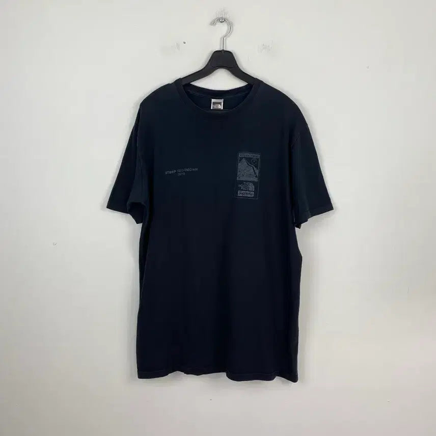 [BUNJANG] Supreme x The North Face 16SS Steep Tech T-shirt / 슈프림 x 노스페이스 16ss 스팁테크 반팔티 M <102>