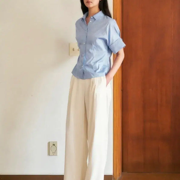 [BUNJANG] UMER Vanessa Wide Slacks (Cream/3) / UMER 유메르 세일 바네사 와이드 슬랙스 (크림/3) 새제품