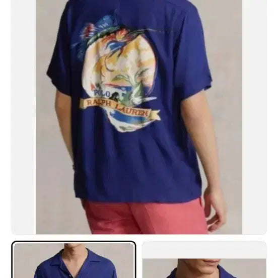 [BUNJANG] Polo Ralph Lauren Short Sleeve Shirt Navy / 폴로 랄프로렌 반팔 셔츠 네이비
