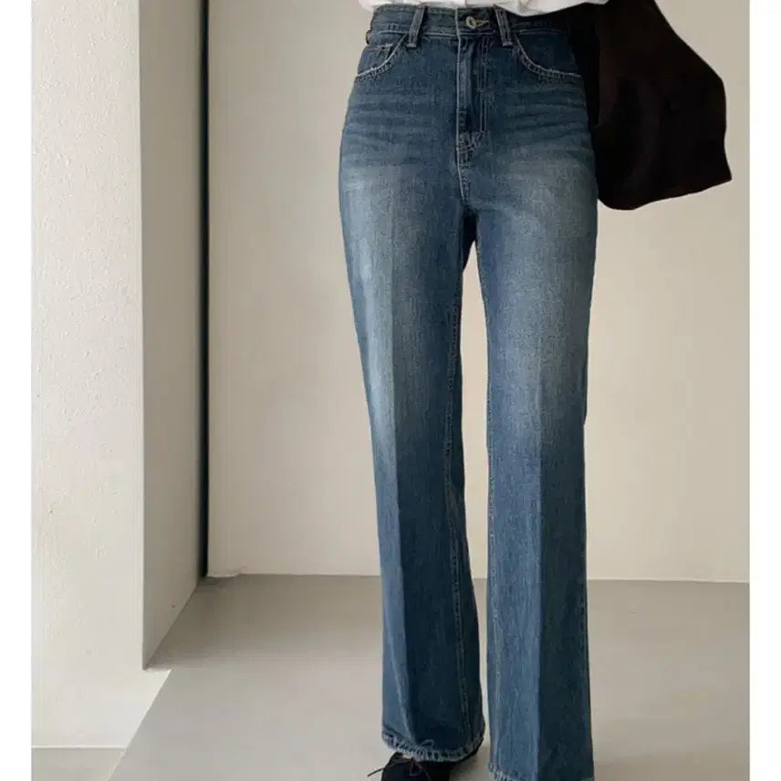 [BUNJANG] Semi Bootcut Denim Pants / [새상품,M] 세미 부츠컷 데님 팬츠