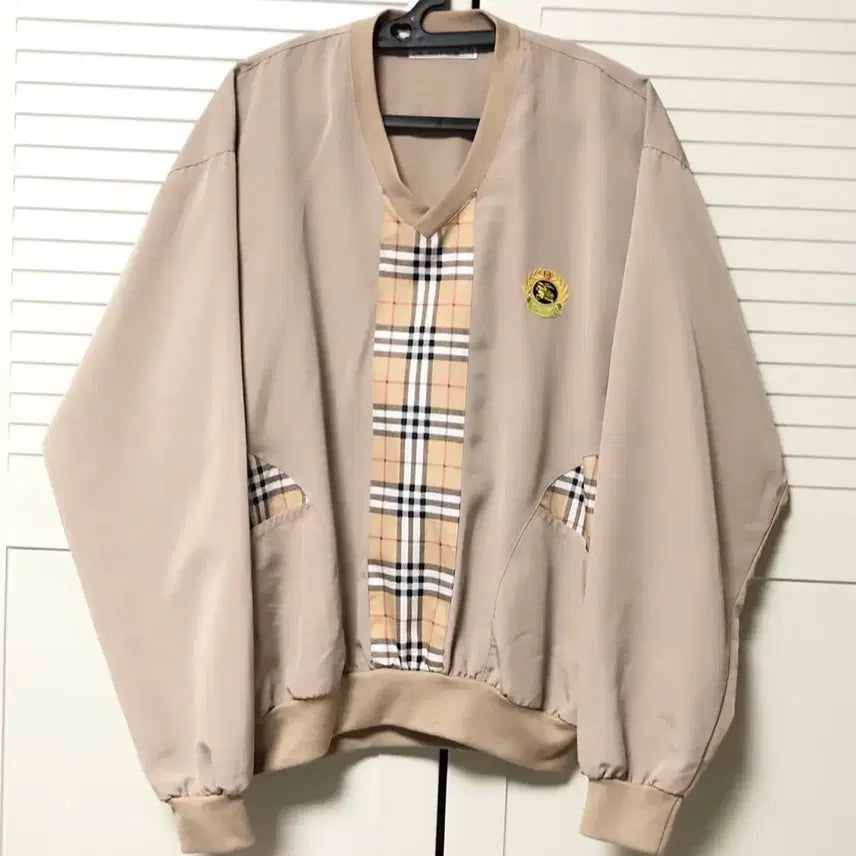 [BUNJANG] Burberry Cortis Warm-up Jacket / 버버리 웜업 자켓 바람막이 클래식 버버리런던 코르티스 착용