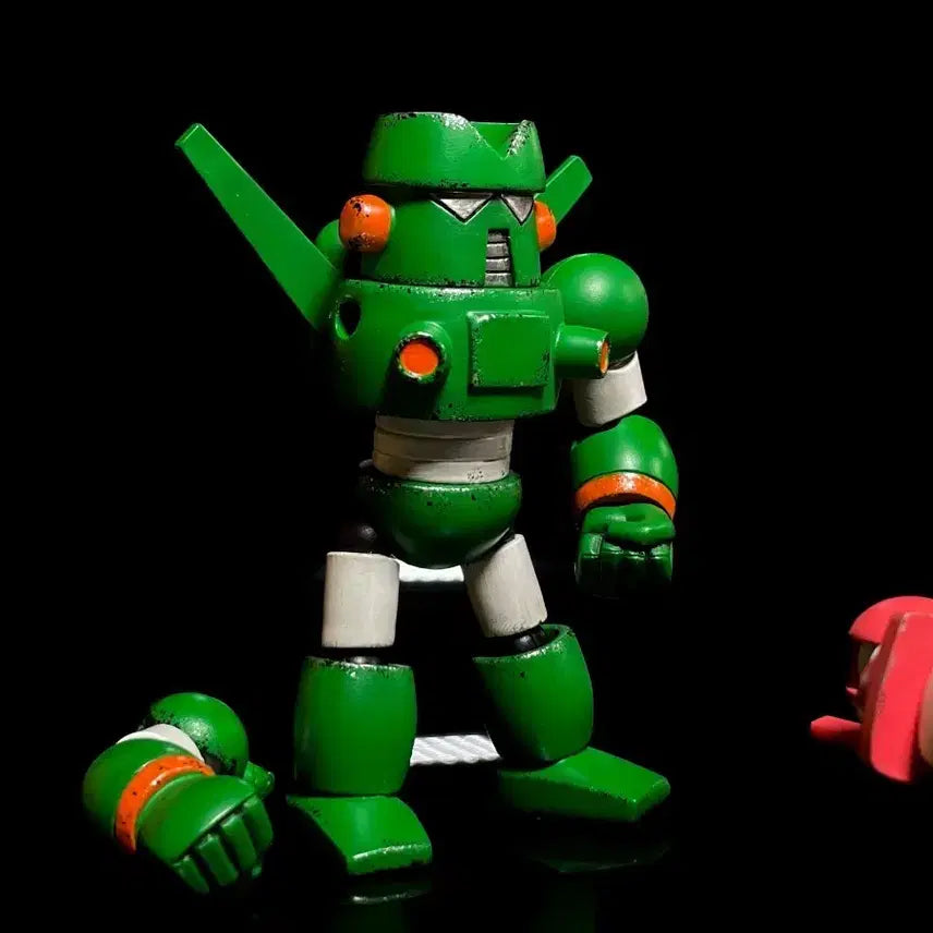 [BUNJANG] Rare Crayon Shin-chan Kkachi & Red Kkachi Robot Resin Figure / 짱구는 못말려 칸탐&레드 칸탐 로봇 레진 피규어