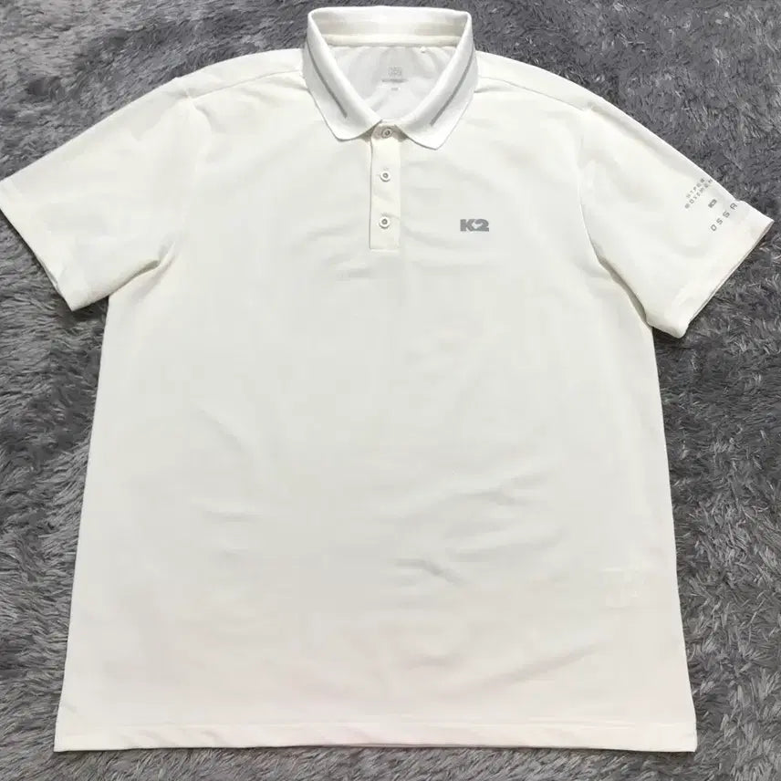 [BUNJANG] K2 "Occak" Cool Touch Short Sleeve Polo Shirt - XL (White) / [XL, A급] 케이투(K2) 오싹 냉감 반팔 폴로티셔츠@777