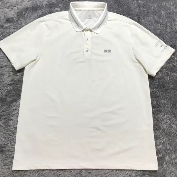 [BUNJANG] K2 "Occak" Cool Touch Short Sleeve Polo Shirt - XL (White) / [XL, A급] 케이투(K2) 오싹 냉감 반팔 폴로티셔츠@777