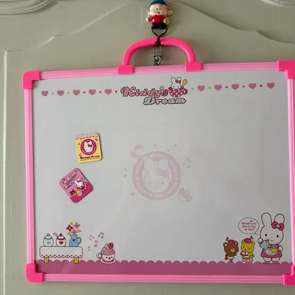 [BUNJANG] Yeong Art Kiddy Dreams Pink Whiteboard / 영아트 키디 드림스 핑크 화이트보드 고전문구