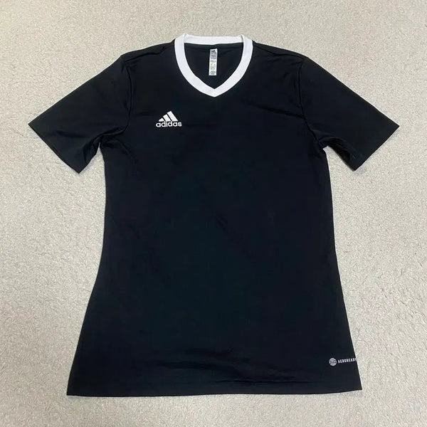 [BUNJANG] Adidas V-Neck Functional Short-Sleeve T-Shirt XL / 아디가스 반팔티 브이넥 기능성 xl