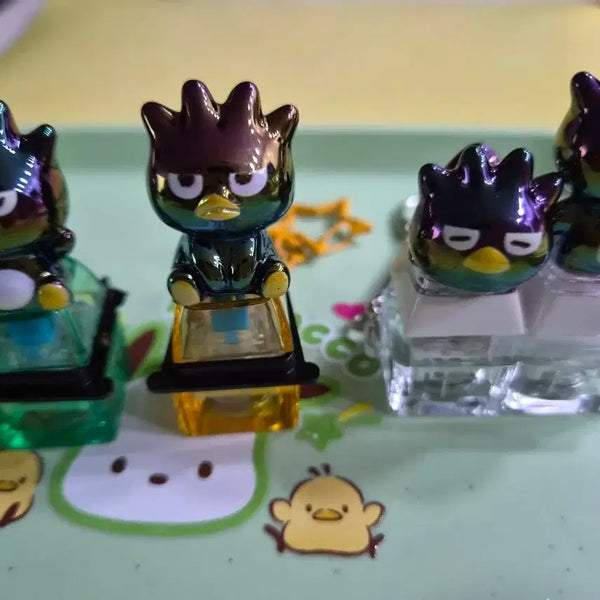 [BUNJANG] Sanrio Bad Badtz-Maru Keychain (Single/Double/Quad) / 산리오 배드바츠마루 키링 (1구/2구/4구)
