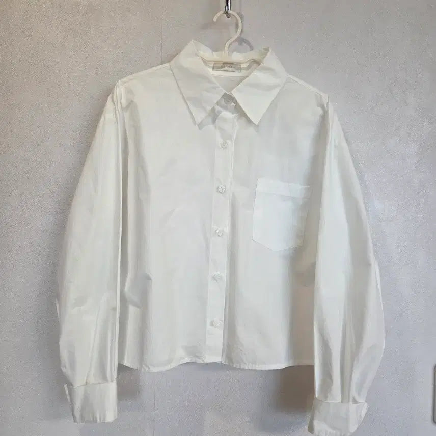 [BUNJANG] Cropped Shirt / 크롭 셔츠