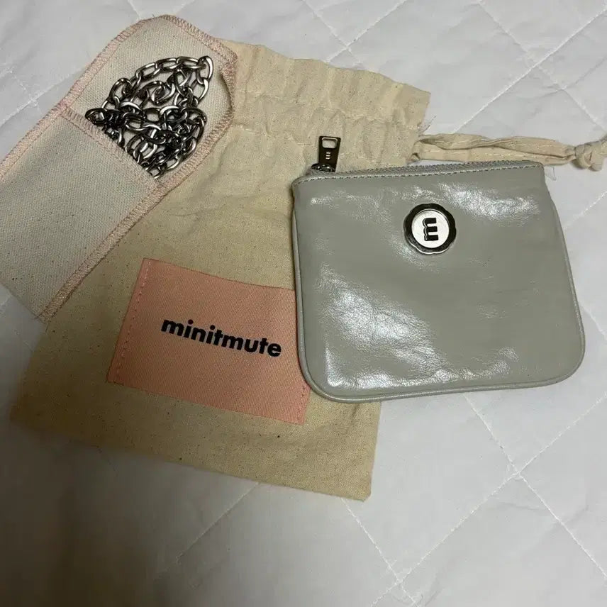 [BUNJANG] Minitmute Brett Micro Pale Grey Bag / 미닛뮤트 브렛 마이크로 페일 그레이