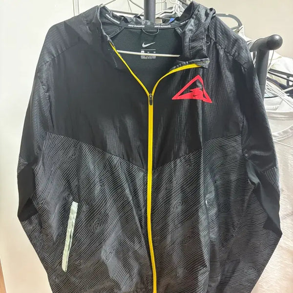 [BUNJANG] Nike Trail Running Jacket Black XL / 나이키 트레일 러닝 자켓 블랙 XL