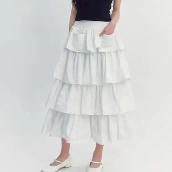 [BUNJANG] Thetys Maxi Apron Skirt (M) / (새상품) 더티스 맥시 에이프런 스커트 M