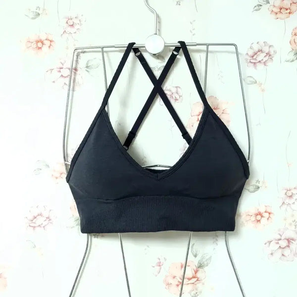 [BUNJANG] Lululemon Sports Bra Charcoal Grey / 룰루레몬 브라탑 차콜그레이