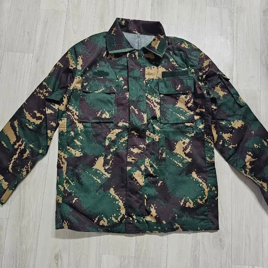 [BUNJANG] Chinese People's Liberation Army Type 07 Special Camouflage Combat Uniform Set / 중국 중국군 인민해방군 군복 07식 특종병미채 전투복 상하의 세트