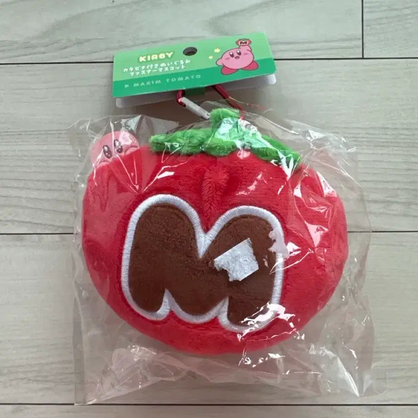 [BUNJANG] Kirby Tomato Plush Keychain / 커비 토마토 인형키링
