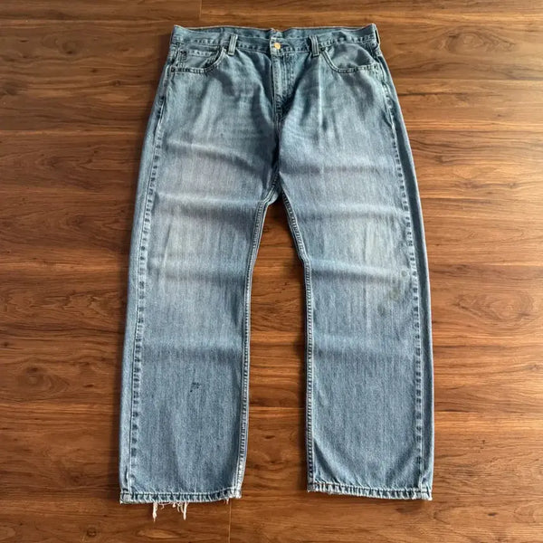 [BUNJANG] Levi's 569 Vintage Washed Wide Denim Pants W63 / [36]리바이스 569 빈티지 워싱 와이드 데님 팬츠 W63