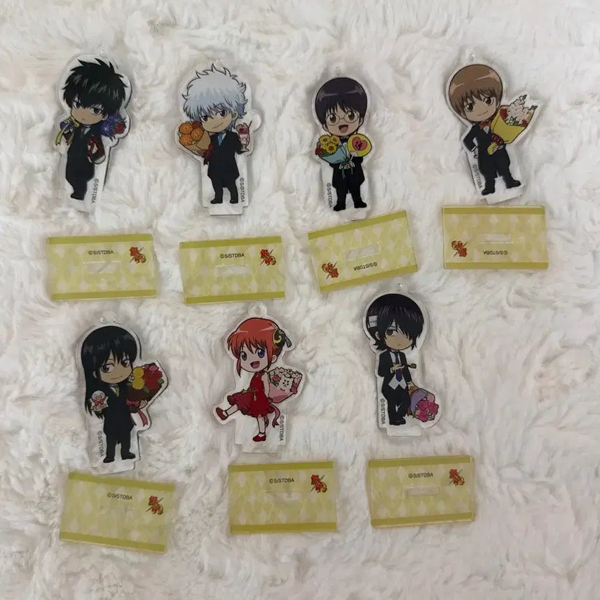 [BUNJANG] Gintama Mini Acrylic Stand Set / 은혼 미니 아크릴 스탠드 세트 (일괄로만 판매)