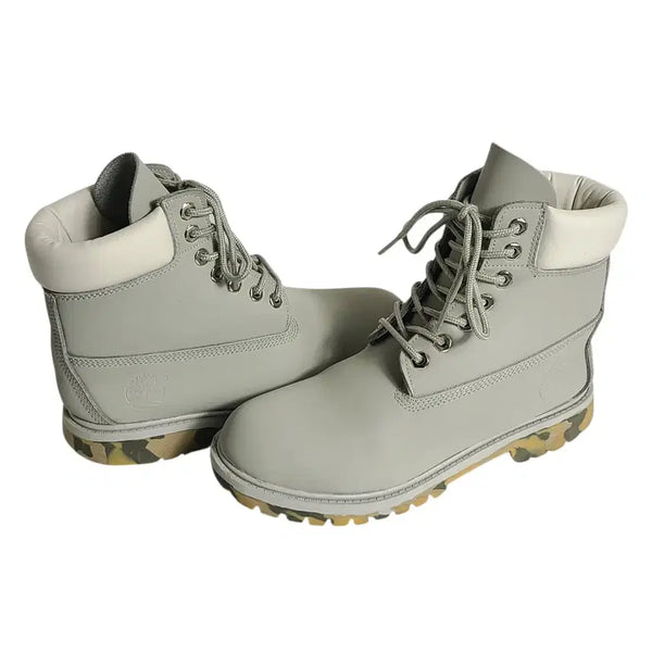 [BUNJANG] Timberland 6-Inch Waterproof Boots Gray Camo Outsole Edition / 265) Timberland 팀버랜드 6인치 워터프루프 부츠