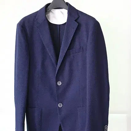 [BUNJANG] Corneliani Cotton-Wool Lightweight Blazer Jacket Navy Size 48R / 꼬르넬리아니 코튼-울 경량 블레이저 자켓 (정품)
