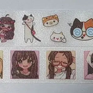 [BUNJANG] Gooriming Kiss Cut Stickers (Set of 2) / 구리밍 키스컷