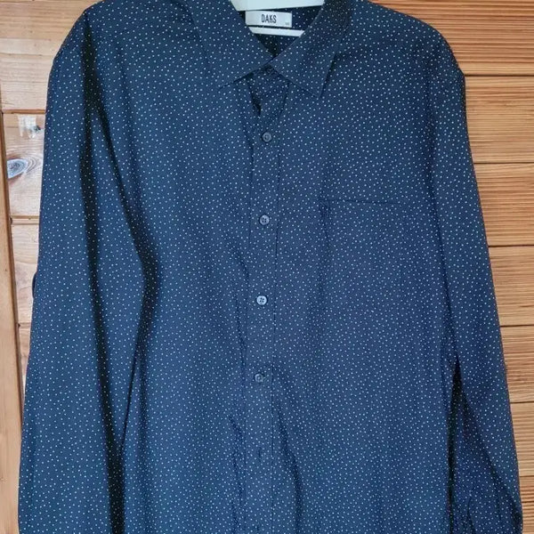 [BUNJANG] Daks Men's Polka Dot Fashion Shirt / 닥스 남성 도트 패션 셔츠