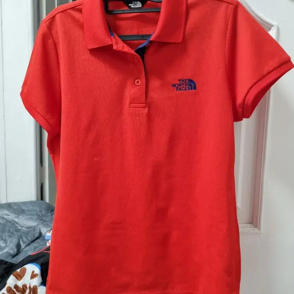 [BUNJANG] The North Face Red T-Shirt / 노스페이스 레드 티