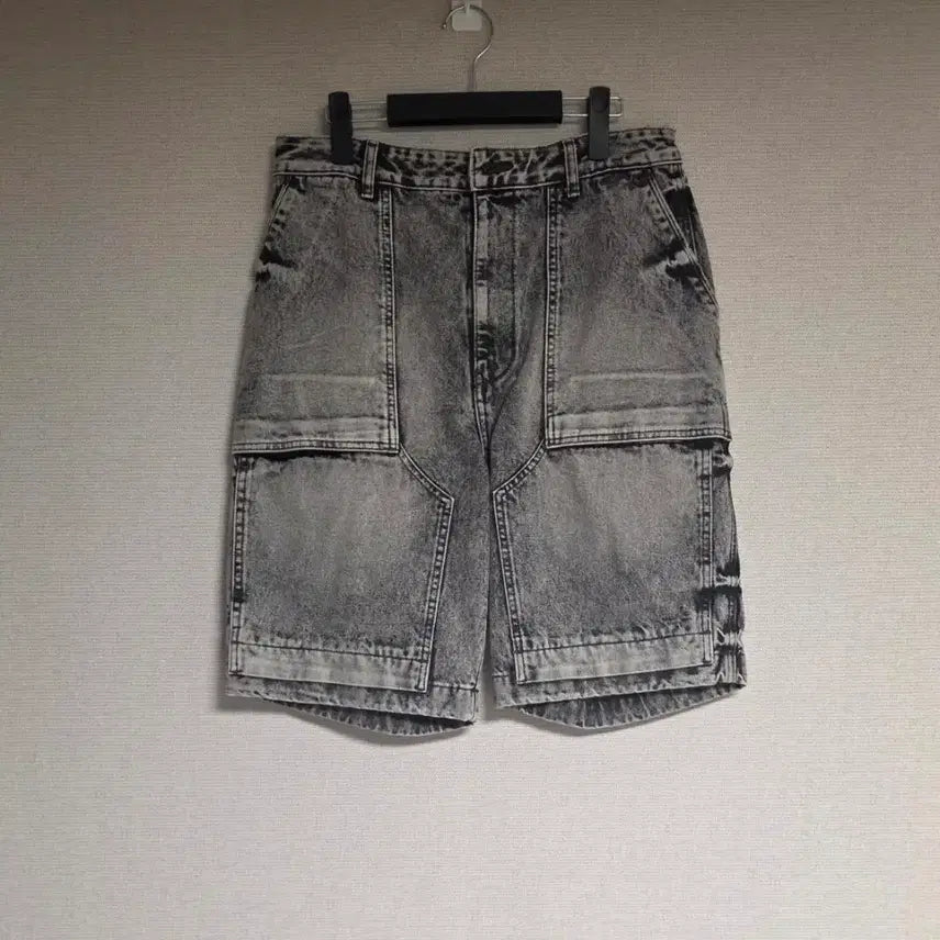 [BUNJANG] Juun.J 24SS Washed Denim Shorts Size 46 / 준지 24ss 데님 워시드 쇼츠[46]