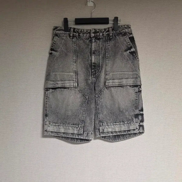 [BUNJANG] Juun.J 24SS Washed Denim Shorts Size 46 / 준지 24ss 데님 워시드 쇼츠[46]