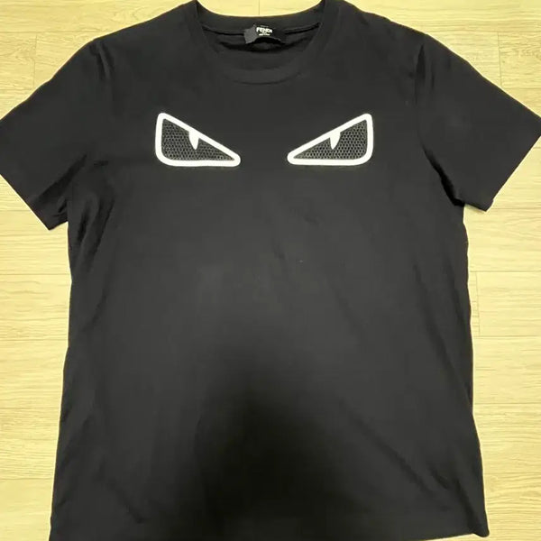 [BUNJANG] Fendi Bugs Eye T-Shirt Black / FENDI 벅스아이 반팔, L