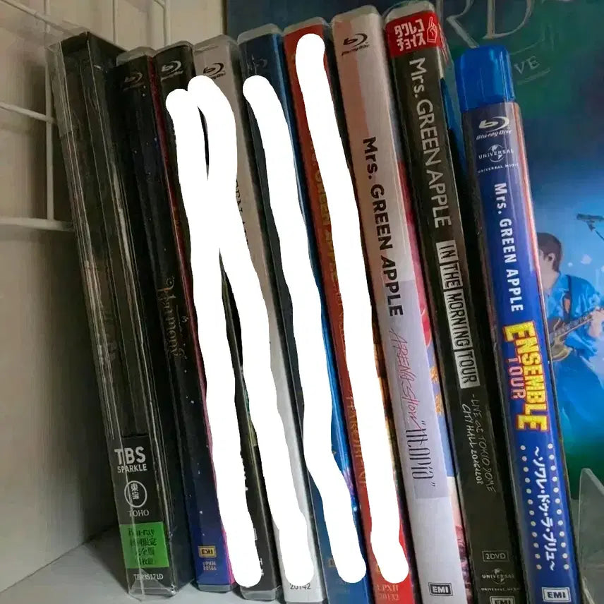 [BUNJANG] Mrs. GREEN APPLE Blu-ray & DVD Collection / 블루레이 DVD 양도 미세스그린애플 Mrs. GREEN APPLE