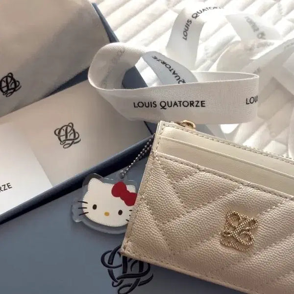 [BUNJANG] Louis Quatorze Wallet with Shopping Bag and Box / 루이까또즈 지갑  쇼핑백/박스 풀구성