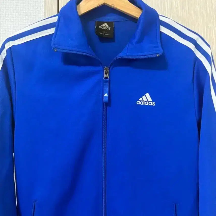 [BUNJANG] Adidas Blue Track Jacket / 아디다스 파란색 져지 1.8