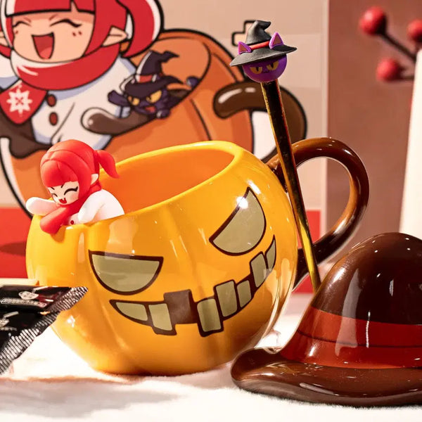 [BUNJANG] Dungeon & Fighter DNF Snow Mage "Bbeum-saram" Coffee Cup Figure Set / 던파 븜사람 커피잔 피규어 세트 던전앤파이터 스노우메이지 커피잔 세트