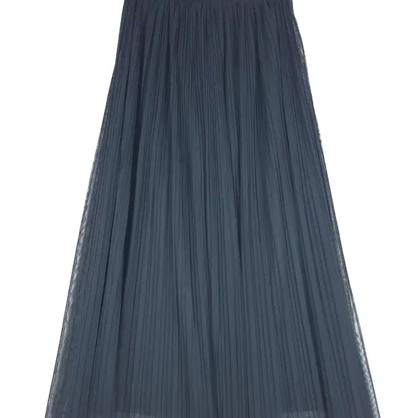 [BUNJANG] TANKUS Women's Black Pleated Skirt (Free Size) / TANKUS 탱커스 여성 블랙 플리츠 스커트(F)
