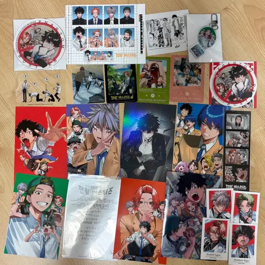 [BUNJANG] Phantom Busters Complete Set (Volumes 1-5) First Edition Limited Edition / 팬텀버스터즈 1~5권 일괄 초판, 한정판, 특전