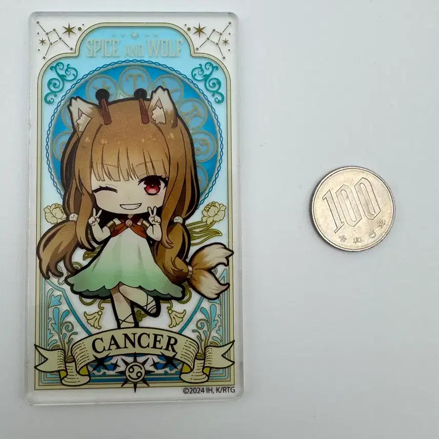 [BUNJANG] Spice and Wolf Acrylic Card / 늑대와향신료 아크릴카드