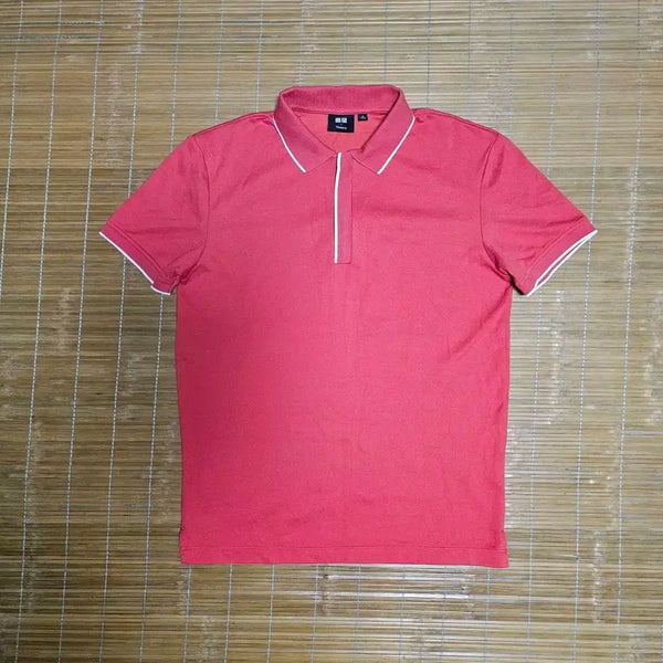 [BUNJANG] Uniqlo Theory Collaboration Functional Collar T-Shirt Size 97 / 유니클로 띠어리콜라보 기능성카라티97사이즈