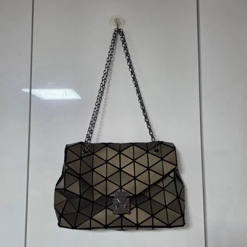 [BUNJANG] Geometric Pattern Tote Bag / Shoulder Bag / 기하학패턴 토트백/숄더백