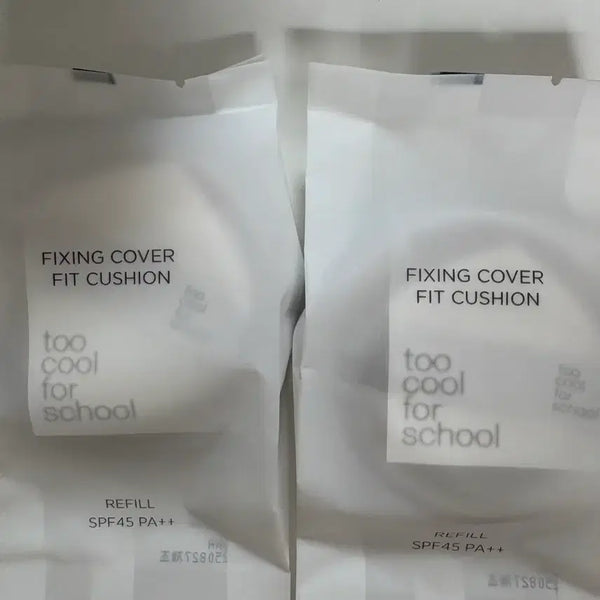 [BUNJANG] Too Cool For School Fixing Cover Fit Cushion Refill (21C) / 투쿨포스쿨 쿠션리필 픽싱커버핏쿠션 21C(개당2개있음)