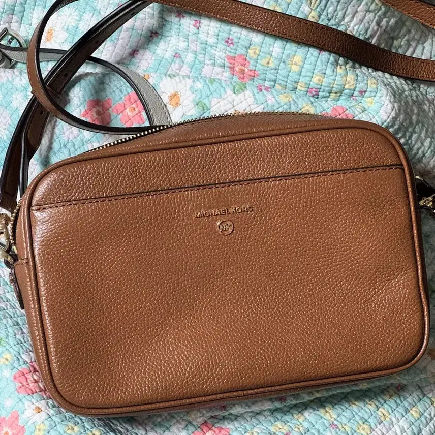 [BUNJANG] Michael Kors Brown Crossbody Bag / 마이클코어스 브라운 크로스백