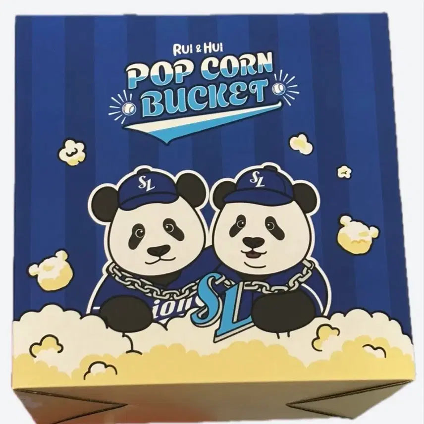 [BUNJANG] Samsung Lions Louis Hui Popcorn Bucket (Sealed) / 가격내림 미개봉 새상품 삼성라이온즈 루이후이 팝콘통