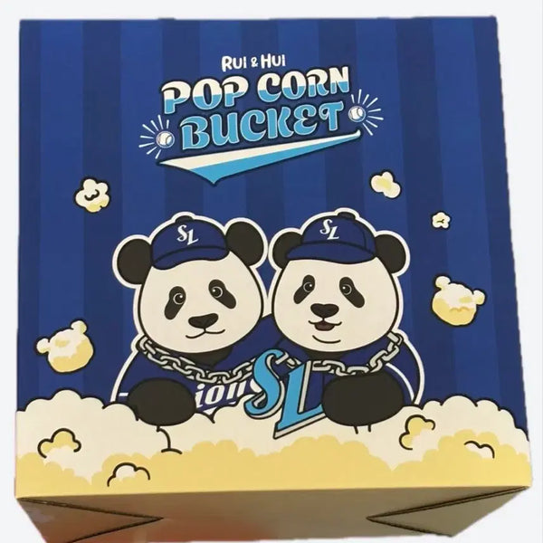 [BUNJANG] Samsung Lions Louis Hui Popcorn Bucket (Sealed) / 가격내림 미개봉 새상품 삼성라이온즈 루이후이 팝콘통