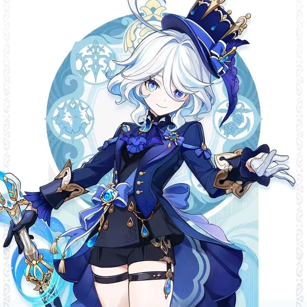 [BUNJANG] Genshin Impact Furina Ousia Cosplay Set (Size S-M) / 원신 푸리나 우시아 코스프레 판매/교환
