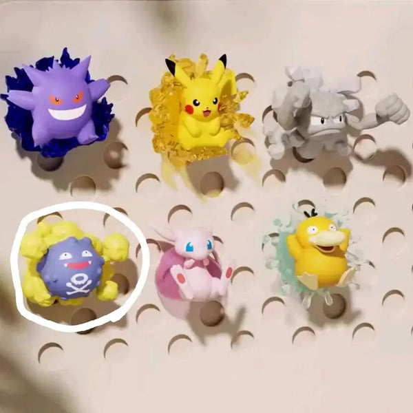 [BUNJANG] Pokemon Gasly Magnet Figure HOLLYBOX / [미개봉] 포켓몬 랜덤 피규어 > 또가스 HOLLYBOX 마그넷 피규어