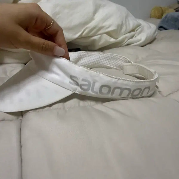 [BUNJANG] Salomon Visor White / 살로몬 바이저 화이트